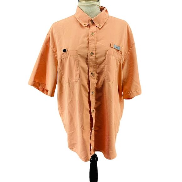 Field & Stream Men's Latitude II Woven Fishing Button Down T-Shirt Size XLarge - Picture 2 of 9